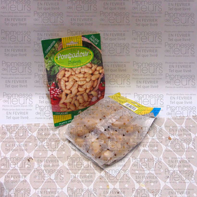 Voorbeeld van een exemplaar van Aardappel Pompadour Tas kaliber 25/32 mm zoals geleverd