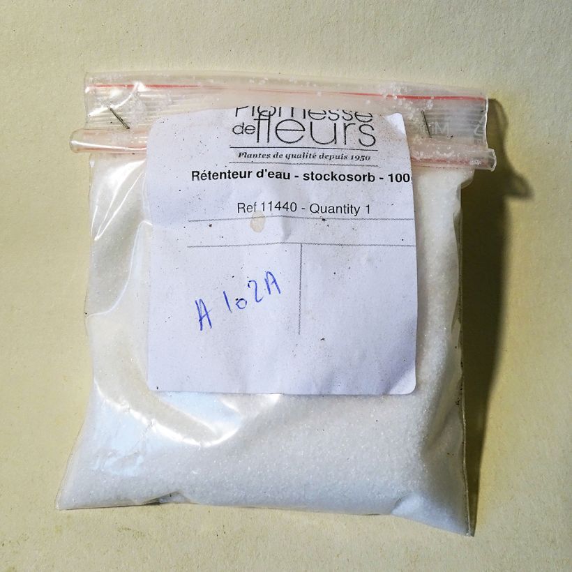 Voorbeeld van een exemplaar van Waterretentiemiddel - Stockosorb Doos zoals geleverd