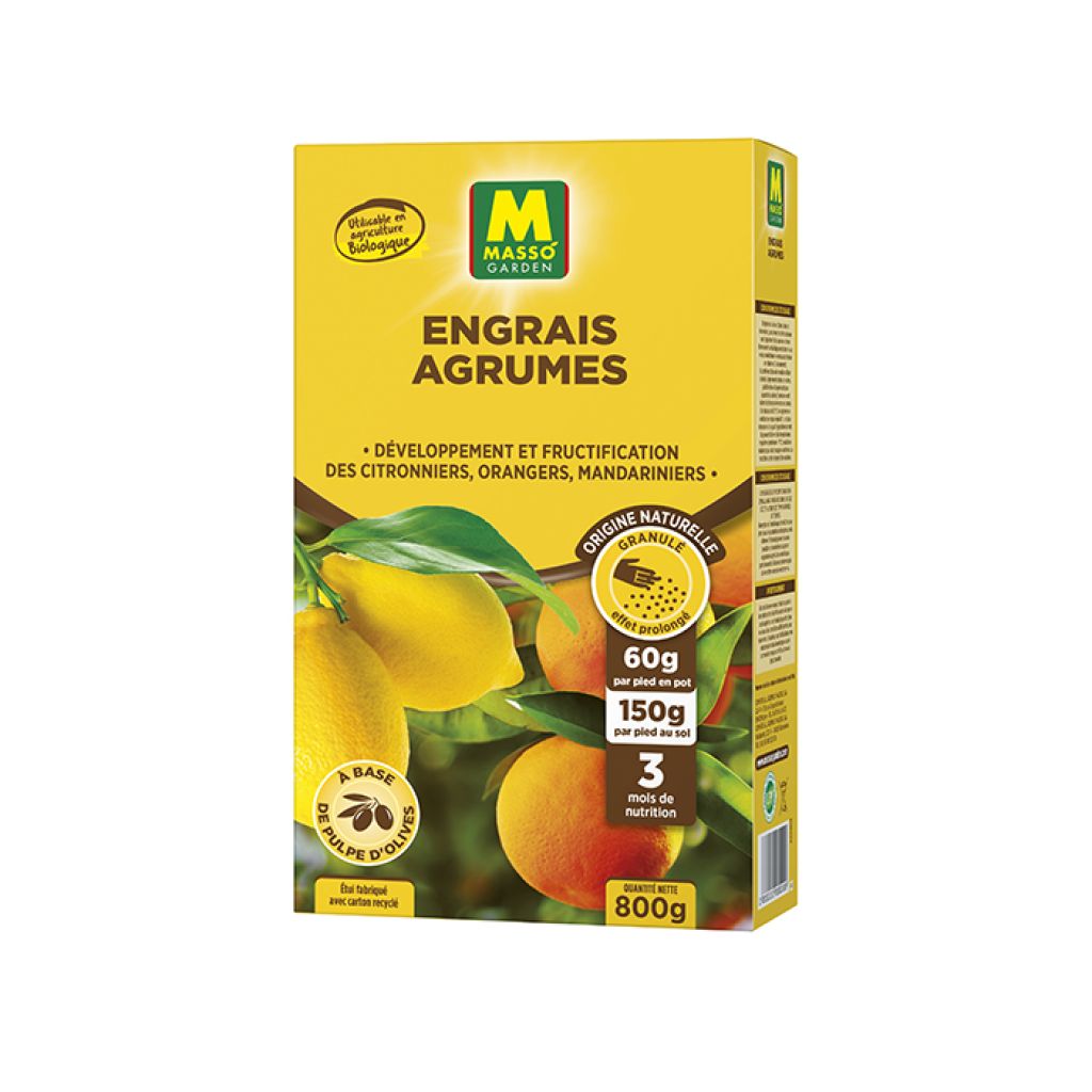 Meststof Korrels (Granulaat) Citrusbomen UAB Masso Garden