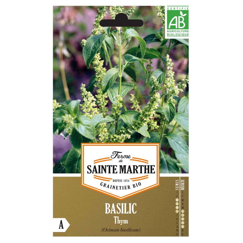 Basilc Thym - Ferme de Ste Marthe