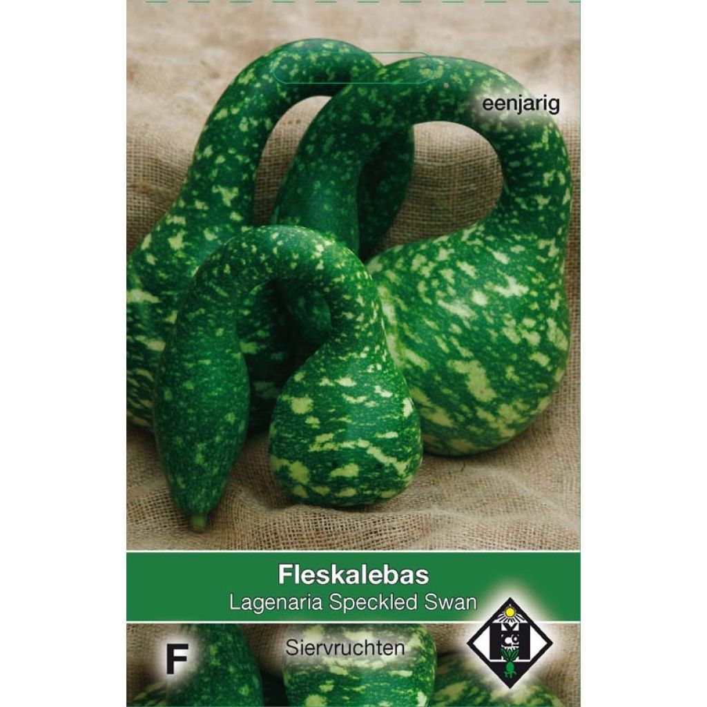 Fleskalebas Speckled Swan (zaad) - Cucurbita siceraria