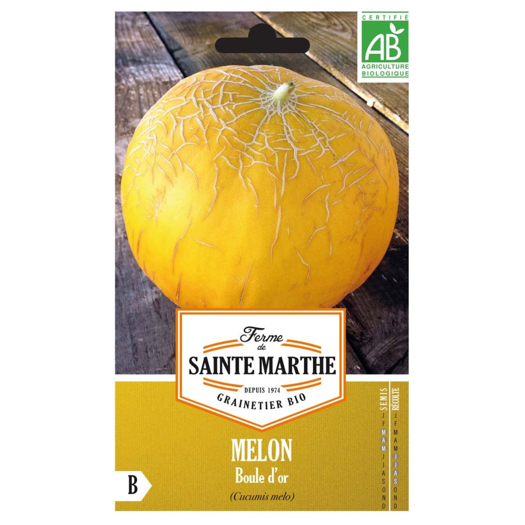 Suikermeloen Boule d’Or BIO - Ferme de Sainte Marthe