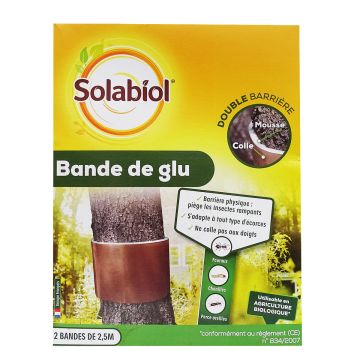 Solabiol lijmbanden set van 2 banden van 2,5 meter lang
