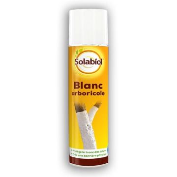 Natuurlijke witte boombescherming Solabiol spuitbus 400ml