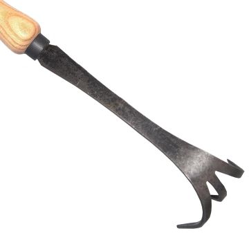 Biologische 3-tands cultivator De Pypere - Traditionele tuinklauw