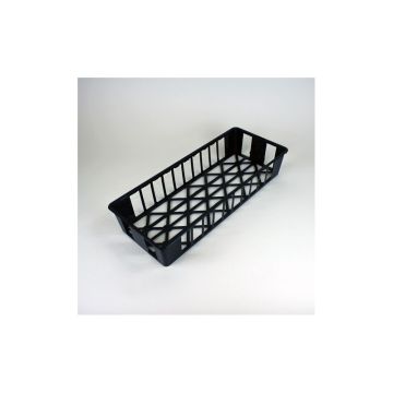 Zwarte kweekbak voor 10 kweekpotjes 8 x 8 x 7 cm - verkocht per 3