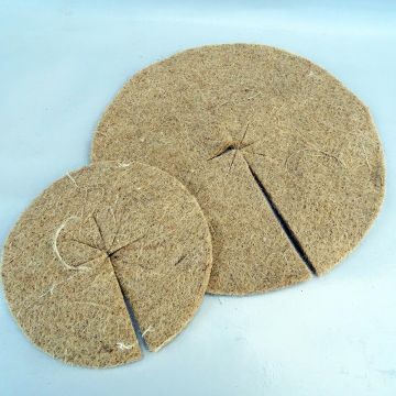 Grondbedekkingscollar van jute 90% 450g/m²
