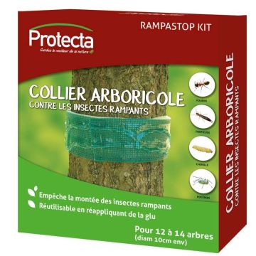 Rampastop Protecta Boombeschermingsband - 2 rollen van 2 m + 1 tube lijm