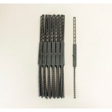 Zwarte boomring 34 cm - Set van 30