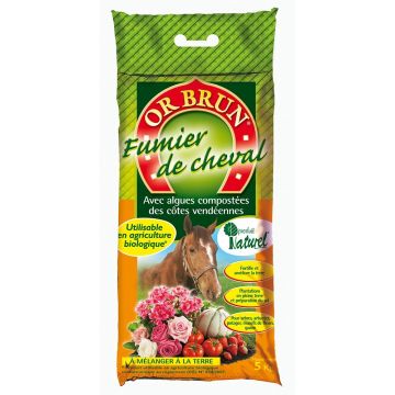 Paardenmest + zeewier Or Brun