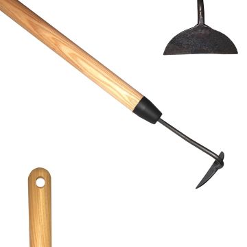 Grote traditionele schoffel in halvemaanvorm De Pypere