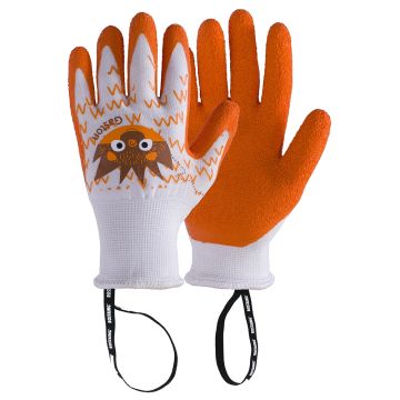 Kinderhandschoenen met latex palm Rostaing Gaston oranje