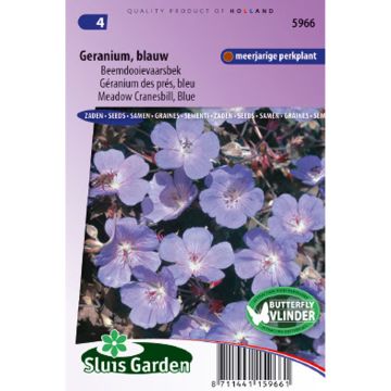 Geranium pratense (zaad) - Beemdooievaarsbek