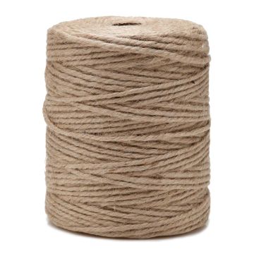 Jutekoord La Cordeline - Rol 1Kg Ø3,5mm ± 200m in folie - Kleur Natuurlijk