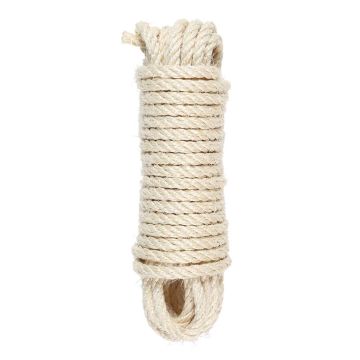 Sisal verleng- of hartvormig koord La Cordeline - Ø10mm los ±10m