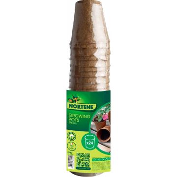 Biologisch afbreekbare ronde GROWING POTS