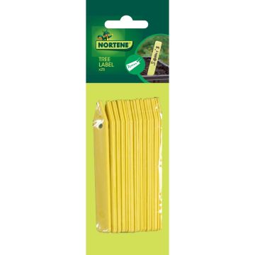 Hang- of plantetiket - zakje van 25