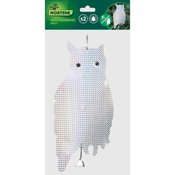 Holografische uilenhanger om op te hangen