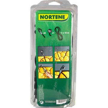 Elastisch koord met haak en stopbal ø 8 mm x 10 m LINK ELASTIC