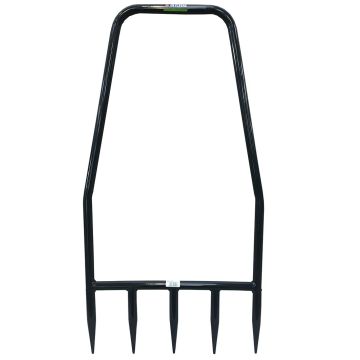 Plantstok voor prei in staal 5 tanden De Pypere