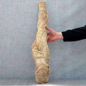 Raphiapoppen 1 kg Vezellengte ± 1m20 Losse verpakking + Etiket