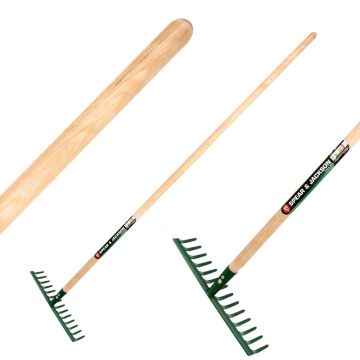 Klassieke hark met 14 gebogen tanden Spear & Jackson