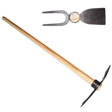 Traditionele dubbele bloemschoffel De Pypere