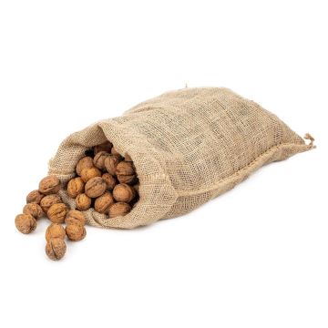 Jute zak voor levensmiddelencontact lichtgekleurd 245 g/m2 29 x 51 cm De Hartvormige