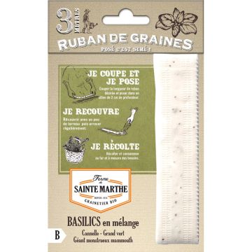 Kaart Basilicum mix (zaailint)
