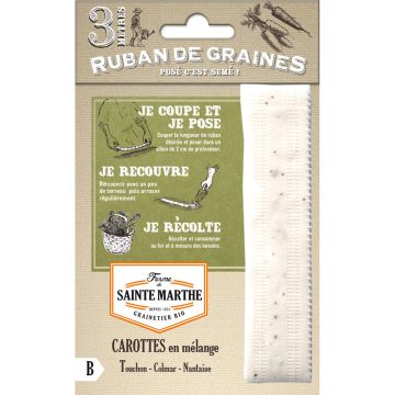 Wortelmix BIO - Ferme de Sainte Marthe (zaadlint)