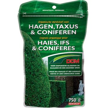 Meststof voor hagen, taxussen en coniferen