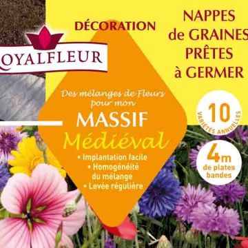 Middeleeuws bloemenmengsel - Tafelkleed